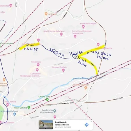 Skichalet Cervinia Bassi Apartament Breuil-Cervinia